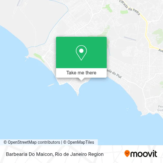 Barbearia Do Maicon map