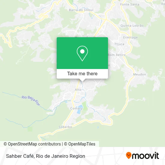 Sahber Café map