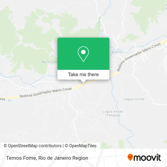 Temos Fome map