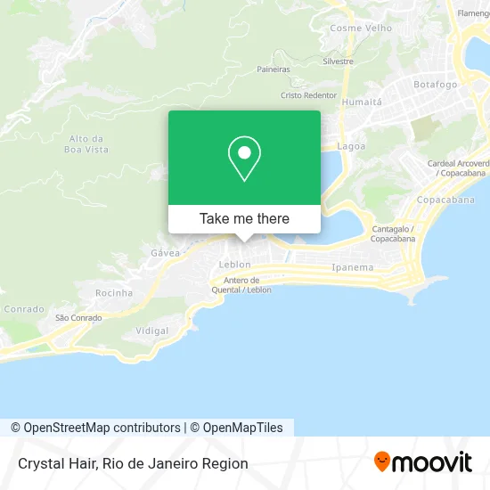 Crystal Hair map