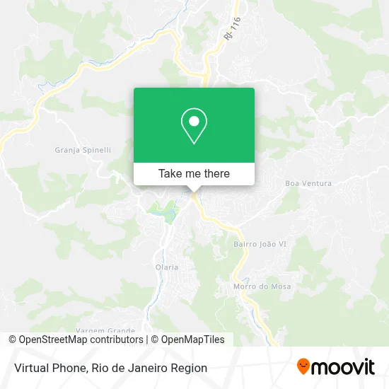 Virtual Phone map