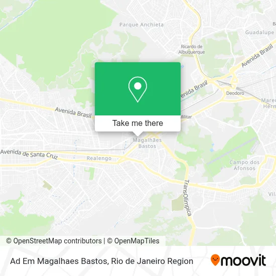 Ad Em Magalhaes Bastos map