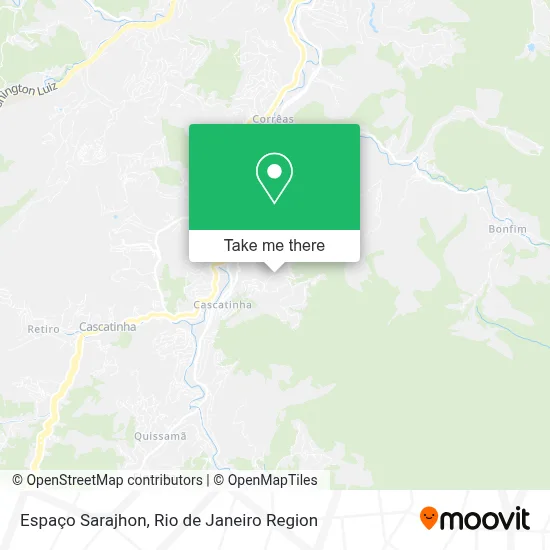 Espaço Sarajhon map