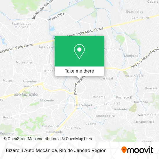 Bizarelli Auto Mecânica map