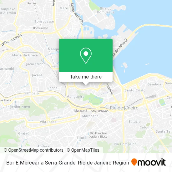 Bar E Mercearia Serra Grande map