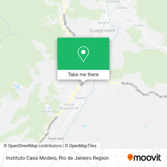 Instituto Casa Modelo map