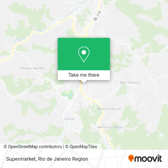 Supermarket map