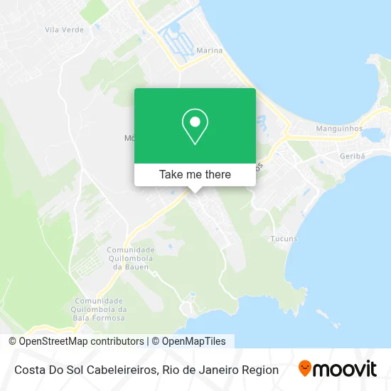 Costa Do Sol Cabeleireiros map
