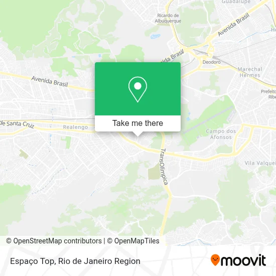 Espaço Top map