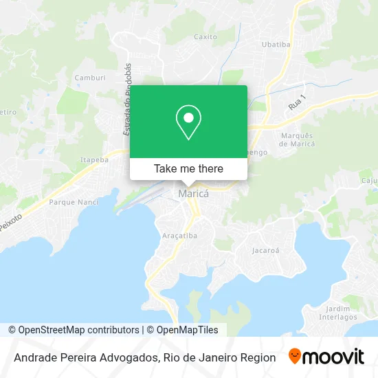 Andrade Pereira Advogados map