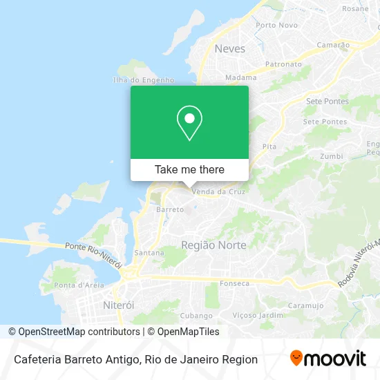 Cafeteria Barreto Antigo map