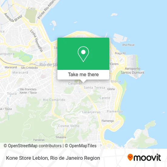 Kone Store Leblon map