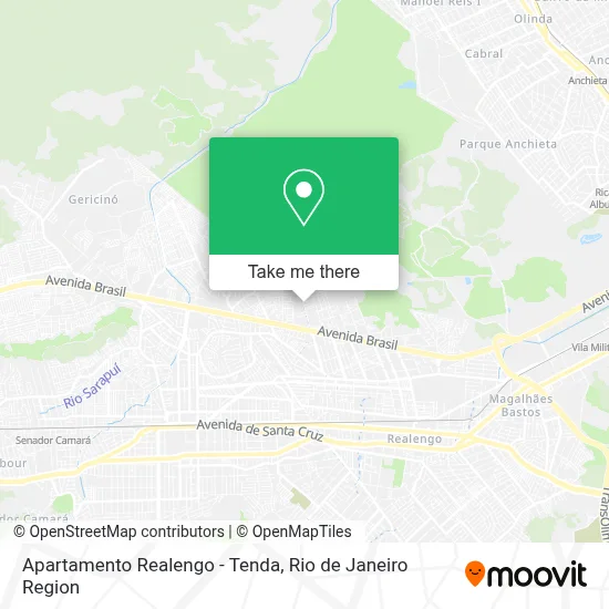 Apartamento Realengo - Tenda map