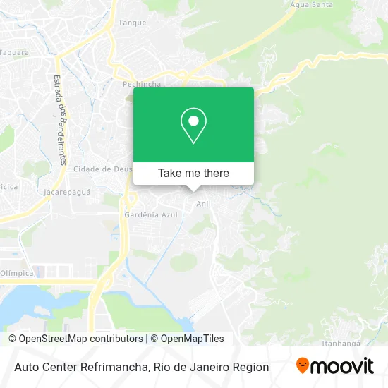 Auto Center Refrimancha map