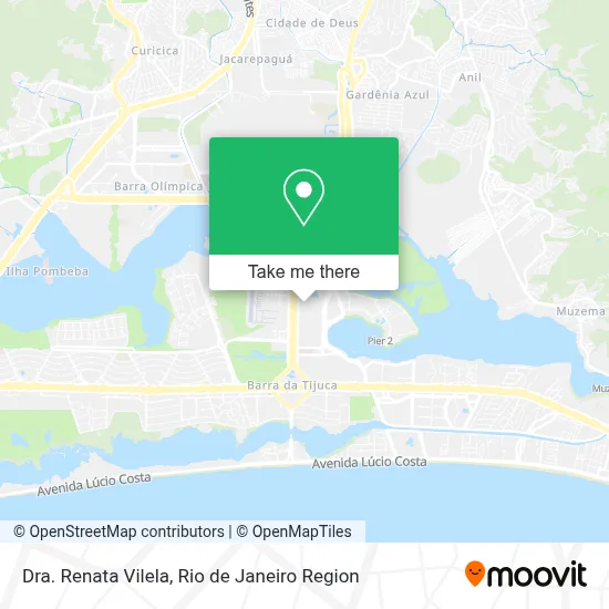 Dra. Renata Vilela map