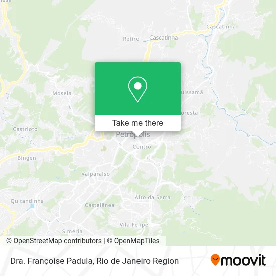 Dra. Françoise Padula map