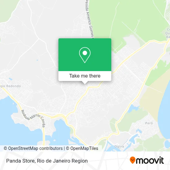 Panda Store map
