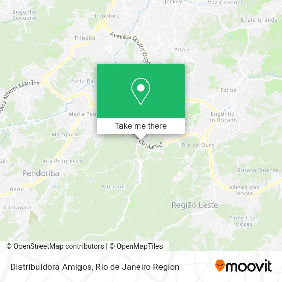 Distribuidora Amigos map