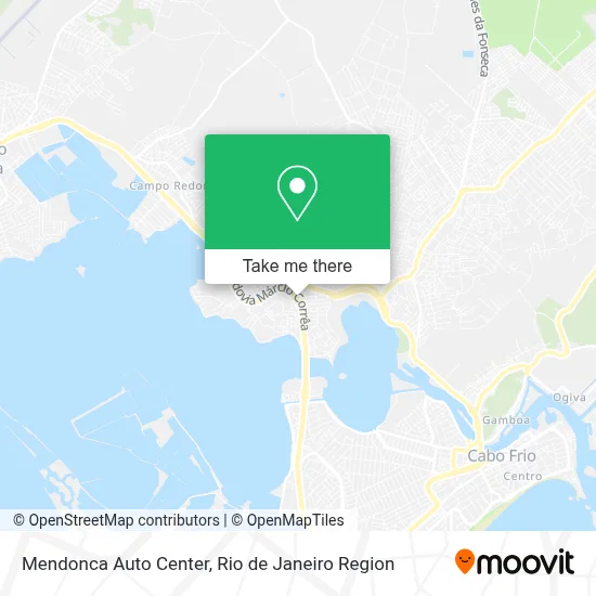 Mendonca Auto Center map