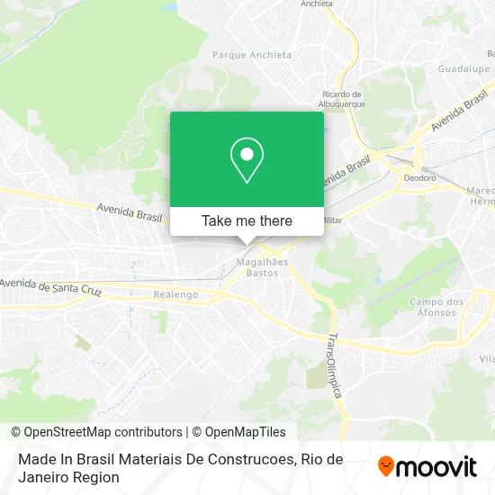 Made In Brasil Materiais De Construcoes map