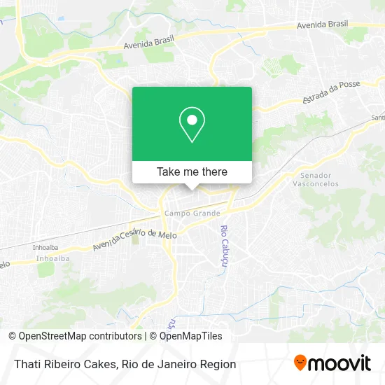 Thati Ribeiro Cakes map