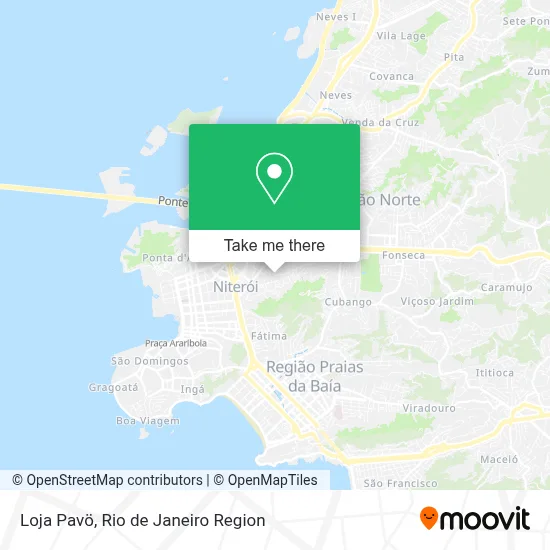 Loja Pavö map