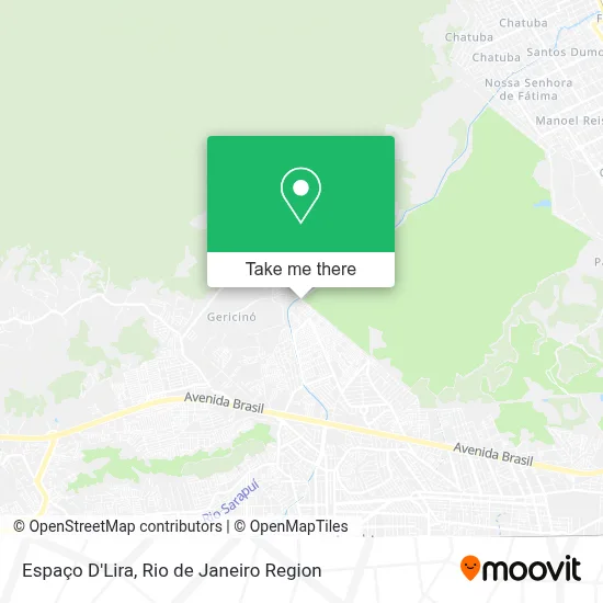 Espaço D'Lira map