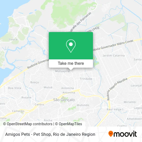 Amigos Pets - Pet Shop map