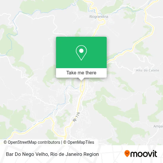 Bar Do Nego Velho map