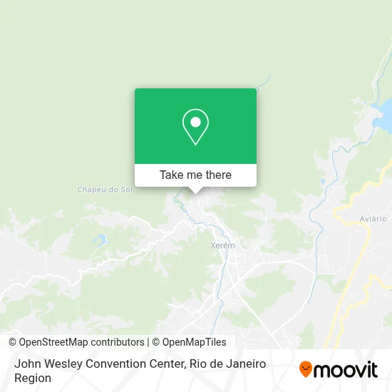 John Wesley Convention Center map