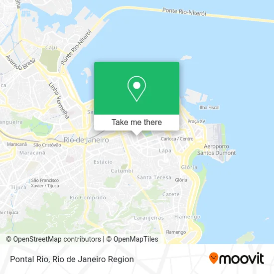 Pontal Rio map