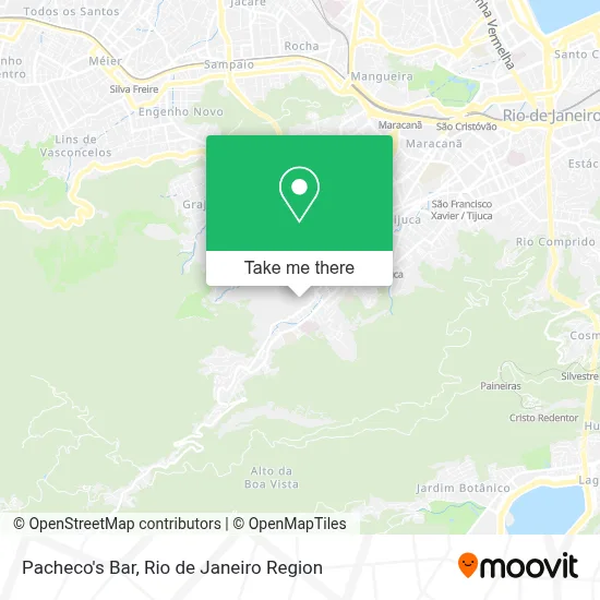 Pacheco's Bar map