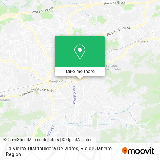 Jd Vidrox Distribuidora De Vidros map