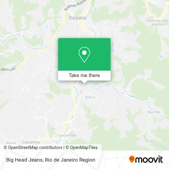 Big Head Jeans map
