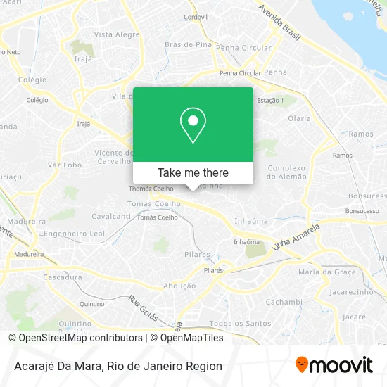Acarajé Da Mara map