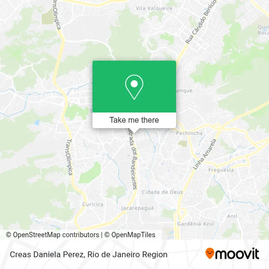 Creas Daniela Perez map