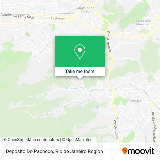 Depósito Do Pacheco map
