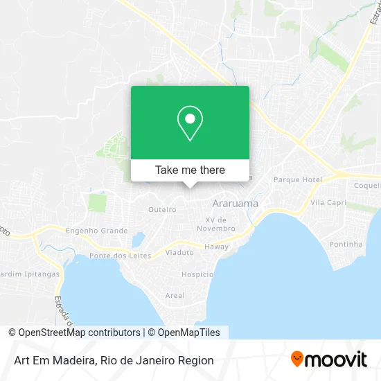 Art Em Madeira map