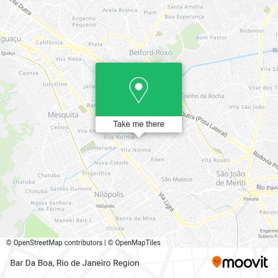 Bar Da Boa map