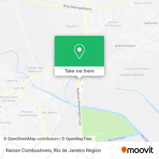Raizen Combustíveis map