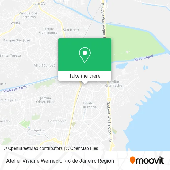 Atelier Viviane Werneck map