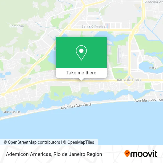 Ademicon Americas map