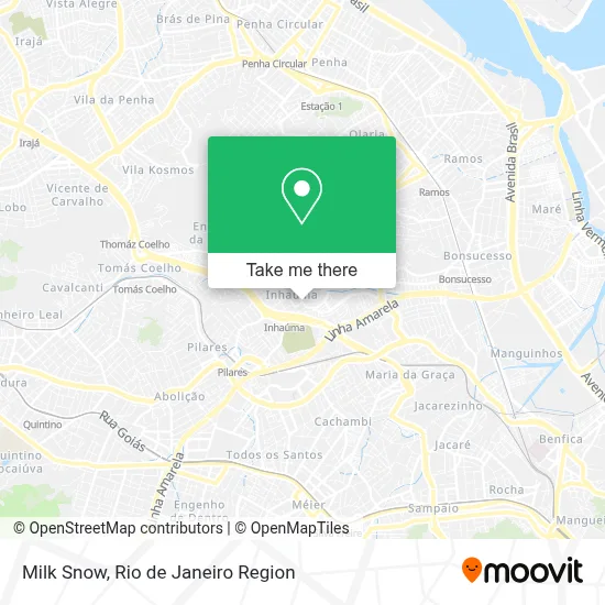 Milk Snow map