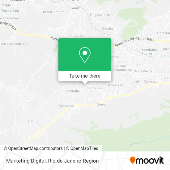 Marketing Digital map