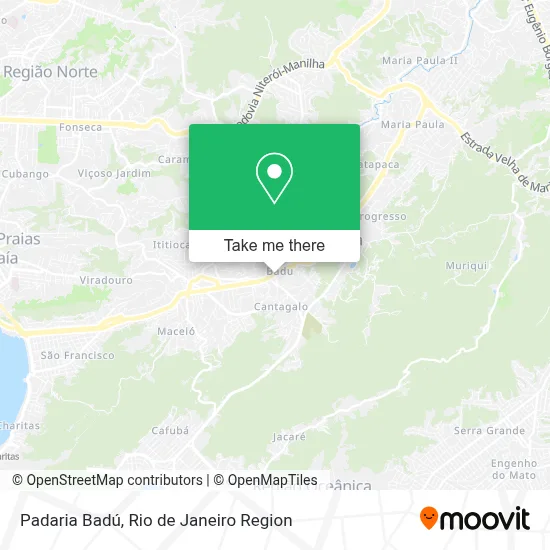 Padaria Badú map