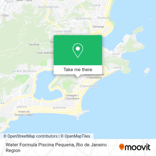 Water Formula Piscina Pequena map