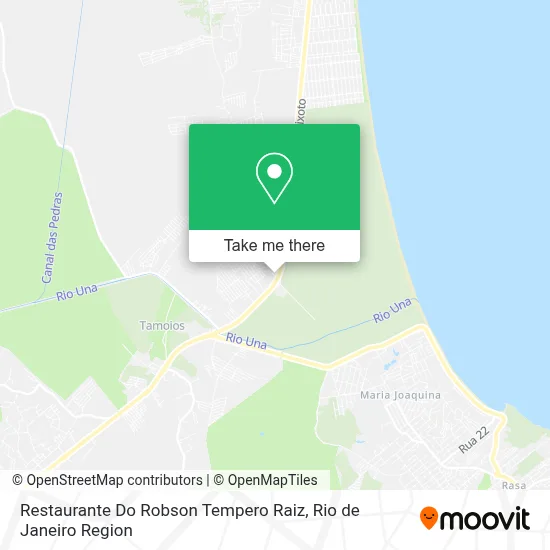Restaurante Do Robson Tempero Raiz map