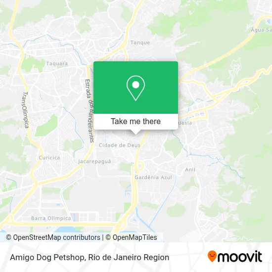 Amigo Dog Petshop map