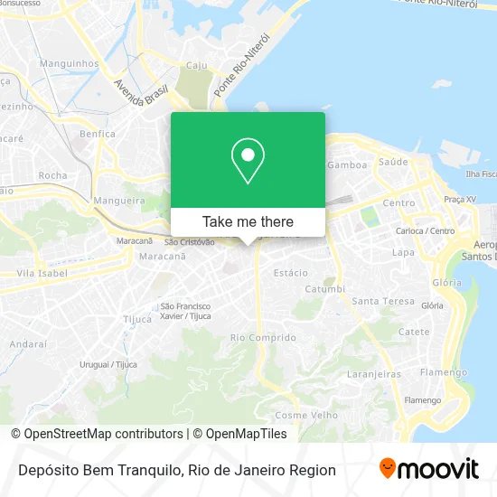 Depósito Bem Tranquilo map
