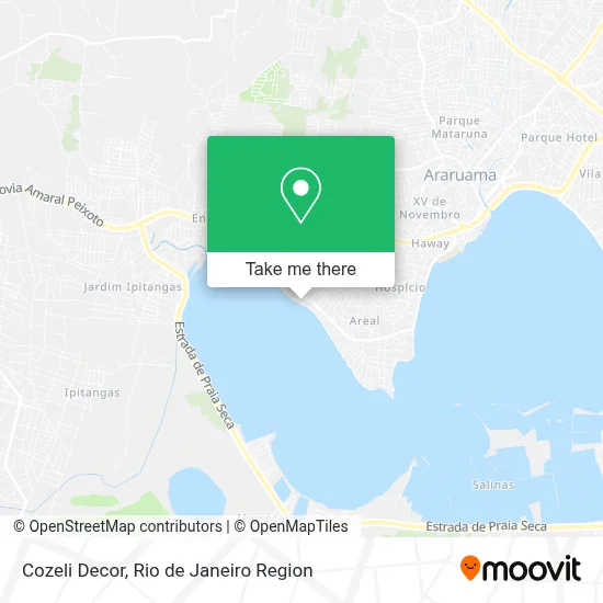 Cozeli Decor map